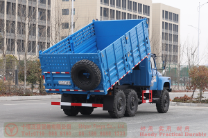 Dongfeng 170 hp 6*6 dump truck–6WD 2.5 tons off-road truck–Off-road cargo truck for export