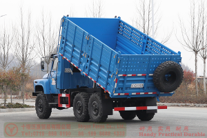 Dongfeng 170 hp 6*6 dump truck–6WD 2.5 tons off-road truck–Off-road cargo truck for export