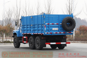 Dongfeng 170 hp 6*6 dump truck–6WD 2.5 tons off-road truck–Off-road cargo truck for export