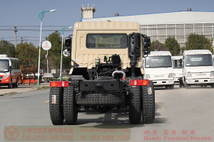 210 HP Rear Dual Tire Special Purpose Chassis–Dongfeng Flathead 4*2 Chassis–Off-road Truck Export Manufacturer