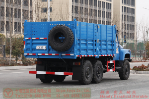 Dongfeng 170 hp 6*6 dump truck–6WD 2.5 tons off-road truck–Off-road cargo truck for export