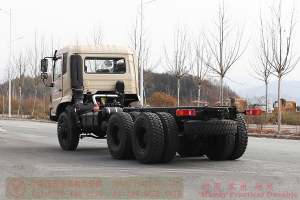 Dongfeng 6*6 off-road truck chassis–260 HP dump truck chassis–Dongfeng off-road truck export manufacturer