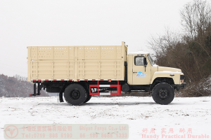 Dongfeng 170 HP Off-road Cargo Truck–Dongfeng 4*4 Pointed Cargo Truck–Pointed Off-road Truck Manufacturer