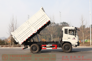 Dongfeng 4WD High-railboard Dump Truck–210HP Higher railboard truck–Dongfeng Off-road Truck Production and Export Manufacturer