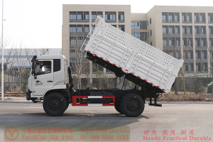 Dongfeng 4WD High-railboard Dump Truck–210HP Higher railboard truck–Dongfeng Off-road Truck Production and Export Manufacturer
