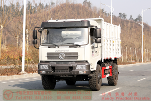 Dongfeng 4WD High-railboard Dump Truck–210HP Higher railboard truck–Dongfeng Off-road Truck Production and Export Manufacturer