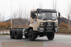 Dongfeng 6*6 off-road truck chassis–260 HP dump truck chassis–Dongfeng off-road truck export manufacturer