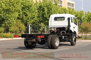 Dongfeng 4*2 special truck chassis–170 HP off-road truck chassis–Dongfeng sewage truck conversion special chassis