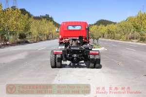 Dongfeng 4*2 light truck off-road special chassis – 160 hp small truck chassis – Dongfeng small micro truck customized export chassis manufacturers