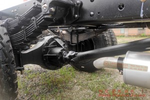 Dongfeng EQ3092 Four Drive Truck Chassis Modification