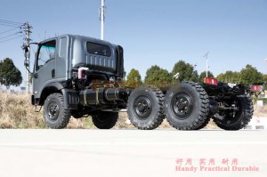 Dongfeng 6*6 Flat Head Puma Series Off-road Light Duty Chassis