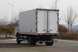 Dongfeng 4WD Refrigerated Truck –15-party Aquatic Products Transportation Truck–4WD Fresh Trucks for Export