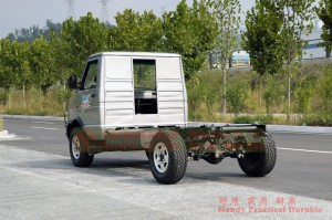 All-wheel drive lightweight extended long header caravan chassis – Iveco 4*4 off-road conversion – Multi-functional 4WD short header trucks for export