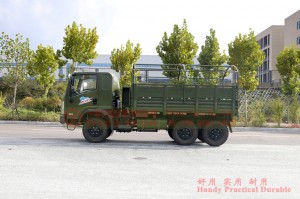 Dongfeng 6*6 flathead off-road truck–EQ2082 diesel off-road truck–Off-road truck agent export manufacturers