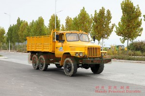 Dongfeng 6*6 long head double-glazed diesel truck–EQ240 four-ton civilian off-road truck–EQ2082 pointed Y25 off-road troop-carrying vehicle