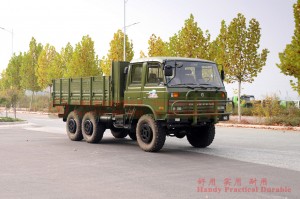 EQ2102 Dongfeng six-wheel-drive double-row off-road truck–3.5-ton flathead diesel off-road vehicle–Dongfeng 6*6 troop-carrying vehicle for civilian exports