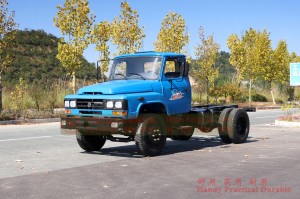 定制东风4*2轻卡尖头越野底盘–116马力小卡底盘–东风EQ3092轻卡底盘改装