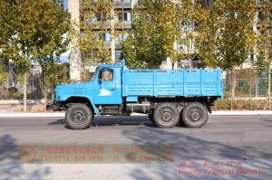 Dongfeng Classic EQ2082 6*6 ຍານພາຫະນະ Off-Road – ຍານພາຫະນະ Off-Road ສອງແກ້ວແຫຼມ – ຍານພາຫະນະທາງທະຫານ 170/190 HP Grille Face