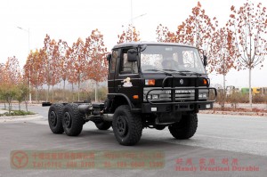 Dongfeng สองแถว EQ2102N ออฟโรดการแปลงแชสซีขับเคลื่อนหกล้อ - 6 * 6 หัวแบนสองแถว 153 รถบรรทุกออฟโรดสำหรับขาย - ตัวแทนรถบรรทุกออฟโรดพิธีการศุลกากรส่งออกผู้ผลิต