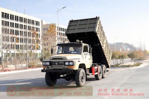 170 hp 6*6 warehouse truck–6WD 2.5 tons off-road truck–Off-road cargo truck for export