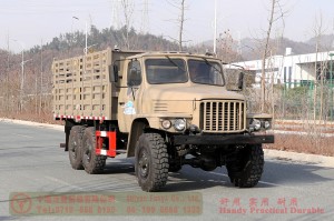 170 hp 6*6 warehouse truck–6WD 2.5 tons off-road truck–Off-road cargo truck for export