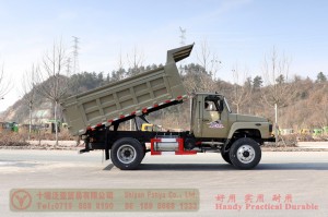 东风 4*4 尖头货车 – 东风 170 马力越野自卸车 – 东风货车出口制造商