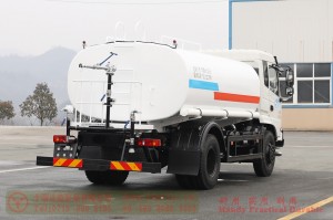 Dongfeng 4*2 sprinkler truck – 10 square volume green sprinkler truck – 210 hp water tanker truck production and export manufacturers