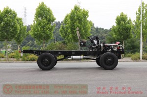 Dongfeng Automatic Class III Chassis–Cummins 300HP 4WD Class III Chassis for export–Dongfeng Class III Chassis Agency Export Manufacturer