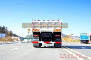 Dongfeng 4*2 ລົດບັນທຸກຫົວຮາບພຽງສີຂາວ ສີ Off-road