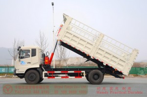 Dongfeng 210 HP Box-Type Transport Truck—4×2 Cargo Truck—Dump Truck Manufacturer and Exporter