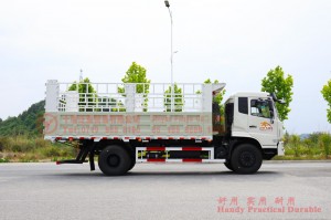 Dongfeng 4×2 Cage-Type Dump Truck — Weichai 210 HP Off-Road Transport Truck — Dump Truck Manufacturer and Exporter