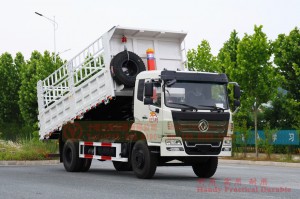 Dongfeng 4×2 Cage-Type Dump Truck — Weichai 210 HP Off-Road Transport Truck — Dump Truck Manufacturer and Exporter