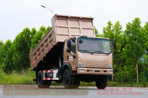 Dongfeng 4*4 flathead off-road truck–170hp diesel off-road Dump truck–Custom Truck Export Manufacturer