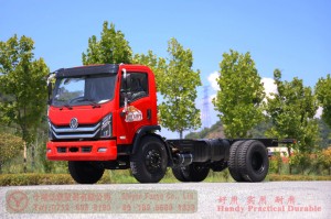 Dongfeng 4*2 flathead Fire truck Chassis–170hp diesel off-road truck Chassis–Custom Chassis Export Manufacturer
