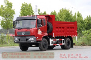 Dongfeng Flathead 4*2 Dump Truck–Dongfeng 210HP Off-road Truck–Off-road Truck Export Manufacturer