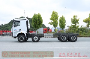 Dongfeng 8×4 High-Horsepower Off-Road Chassis—Manufacturer and Seller of Four-Axle Trucks—Authorized Distributor and Exporter of 10-Meter Chassis