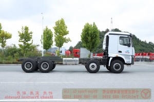 Dongfeng 8×4 High-Horsepower Off-Road Chassis—Manufacturer and Seller of Four-Axle Trucks—Authorized Distributor and Exporter of 10-Meter Chassis
