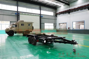 Dual Axle Independent Suspension Trailer RV Chassis– Customized Loading Drone Trailer Chassis–Australian Imported Electric Brake ການ​ແປງ​ຕົວ​ລົດ​ຕິດ​ແບບ​ພິ​ເສດ​ສຳລັບ​ລົດຈັກ