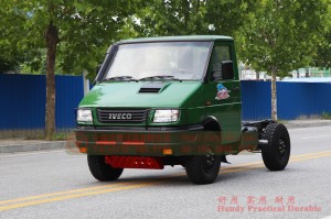 NJ2045 Small long head off-road chassis–NJ2045 Iveco 4WD conversion–Customized 4×4 short head truck for export