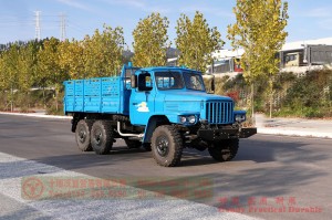Dongfeng Classic EQ2082 6*6 ຍານພາຫະນະ Off-Road – ຍານພາຫະນະ Off-Road ສອງແກ້ວແຫຼມ – ຍານພາຫະນະທາງທະຫານ 170/190 HP Grille Face
