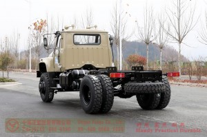 Dongfeng 4WD Pointed off-road special chassis–4*4 Dongfeng 240hp off-road chassis modification–Dongfeng off-road truck chassis export manufacturers