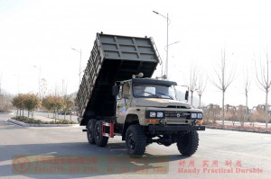 170 hp 6*6 warehouse truck–6WD 2.5 tons off-road truck–Off-road cargo truck for export