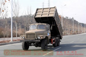 170 hp 6*6 dump truck–6WD 2.5 tons off-road truck–Off-road cargo truck for export