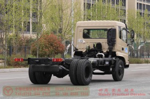 Dongfeng 210 hp sprinkler chassis–Dongfeng Flathead 4*2 Chassis–Off-road Truck Export Manufacturer