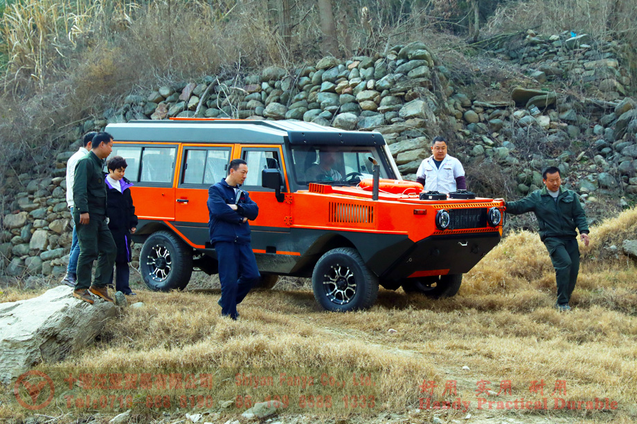 Good News! The long-awaited amphibious vehicle ushered in the closing inspection
