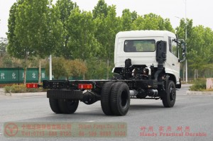 Dongfeng 4WD truck chassis – Cummins 210hp convertible chassis – 4WD off-road truck chassis for export
