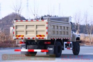 Dongfeng 4*4 Pointed Cargo Truck–Dongfeng 170 HP Off-road Dump Truck –Dongfeng Cargo Truck Export Manufacturer