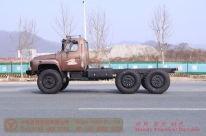 Dongfeng longhead diesel truck chassis –EQ240 four-ton civilian off-road truck chassis–EQ2082 pointed Y25 off-road troop-carrying vehicle chassis