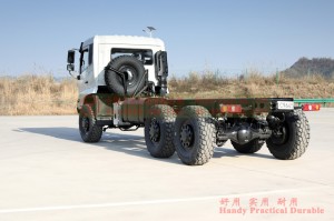 6*6 -260 Yuchai Engine Chassis 6WD Six Drive One and a Half Row