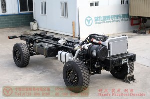 Dongfeng 4WD Armoured Vehicle Chassis–11-Ton Allison Automatic Right-drive Class III Chassis–Class III Chassis Agent Export Manufacturer